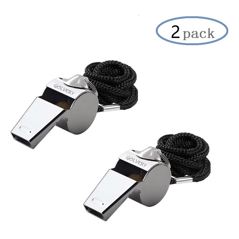 Black Stainless Steel Lanyard Whistle Gift for Coach With A Word A Great Coach is Hard to Find and Impossible to Forget”,Thank You Coach Gift,Loud Crisp Sound Whistles Great for Coaches 2 Pack Referees. 